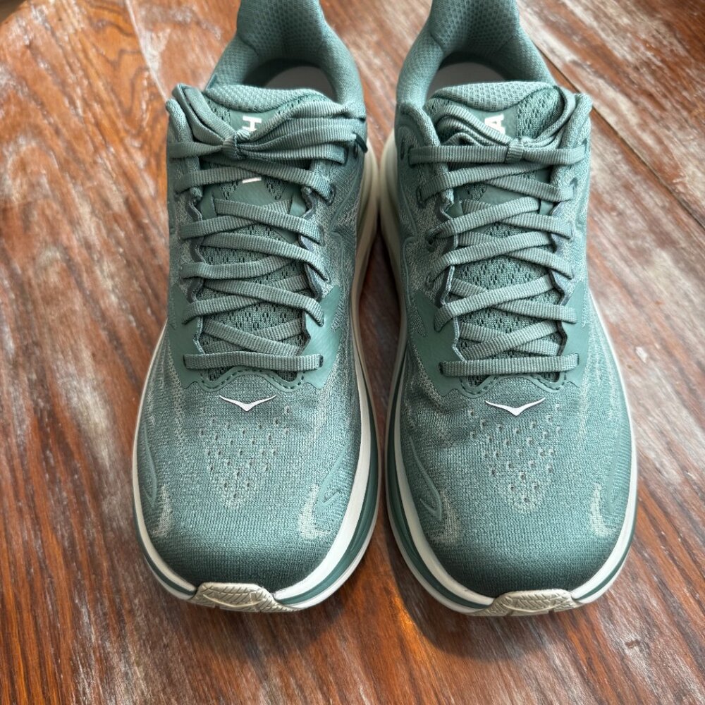 NEW IN BOX HOKA CLIFTON 10 - FERN/T - MEN'S SIZE 8.5 - Picture 5 of 9